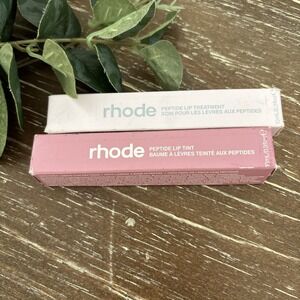 Rhode LOT OF 2 Lip Treatment with Shea Butter & Peptides Ribbon Watermelon Slice